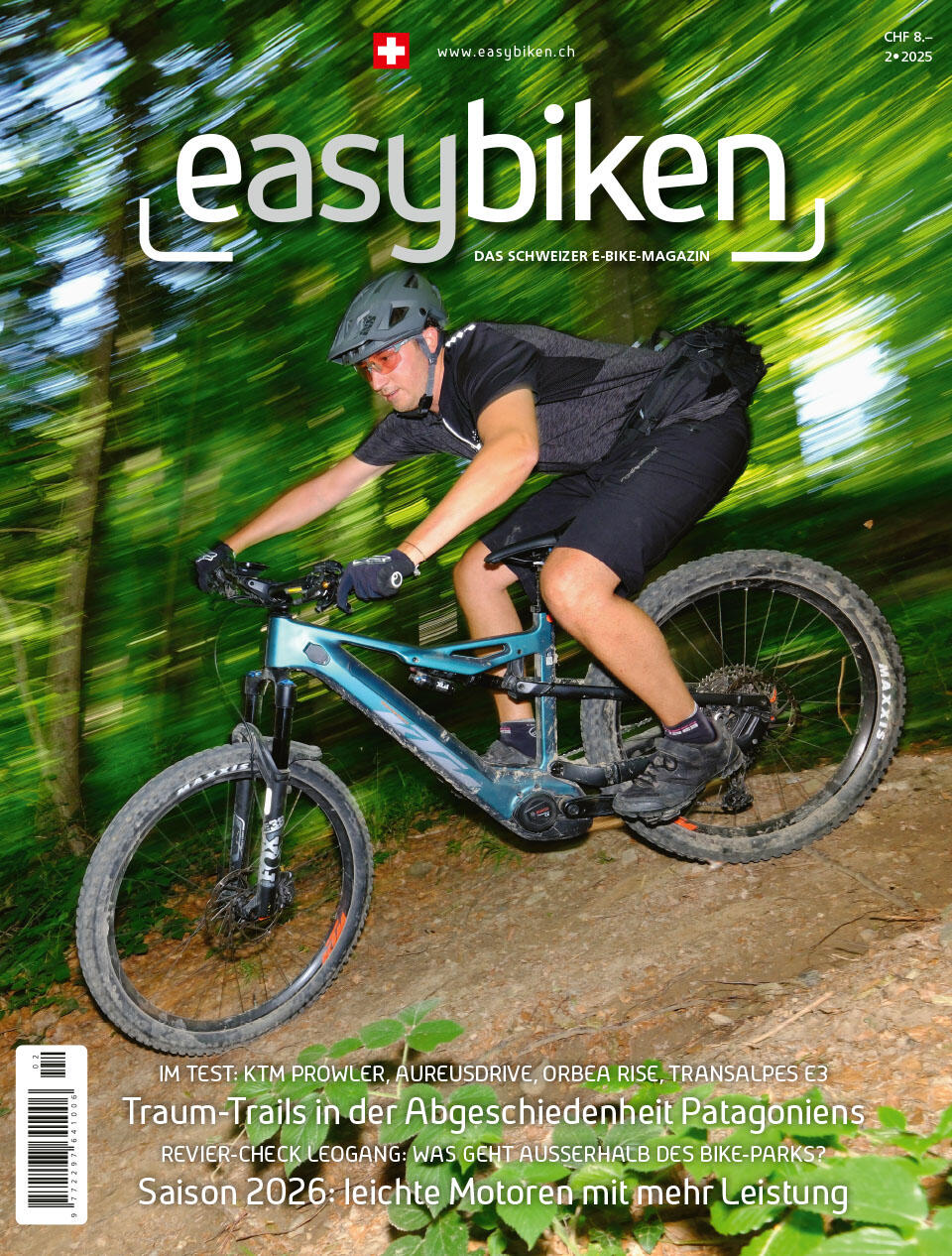 Aktuelle Ausgabe des Magazins easybiken