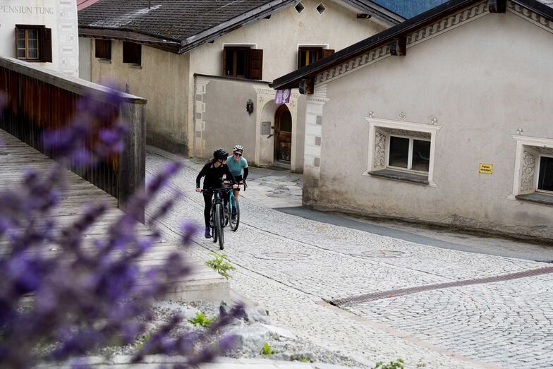 Auf der Route liegen idylische Bergdörfer...