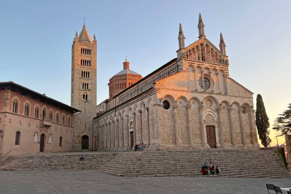 Massa Marittima bietet mit seinem historischen Ortskern viele Sehenswürdigkeiten.