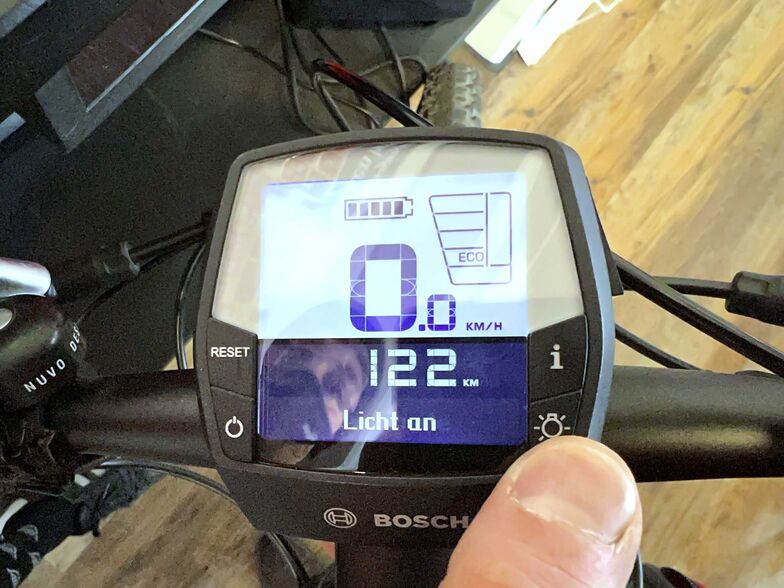 E-Bike, Lichteinbau